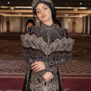 Nera Sultan - Black Ottoman Henna Dress