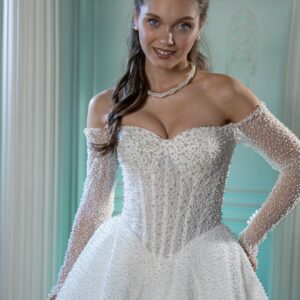 Perla: Pearl Ball Gown Wedding Dress