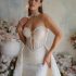 Amara - Strapless Lace Mermaid Wedding Dress